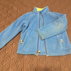 Royal blue LLBean Fleece Jacket Size 6x/7